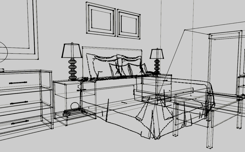 Hospitality Designs Custom Hospitality Design Sketches for guest room